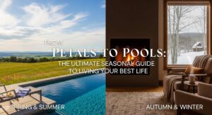 featured: from petals to pools: the ultimate seasonal guide to living your best life