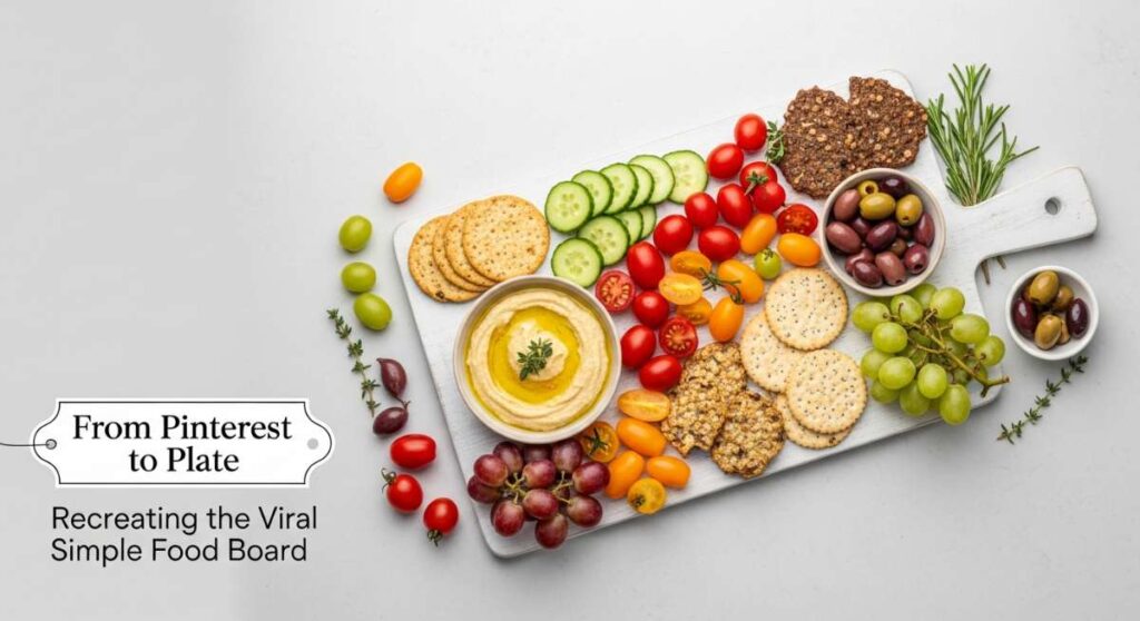 featured: from pinterest to plate: recreating the viral simple food board