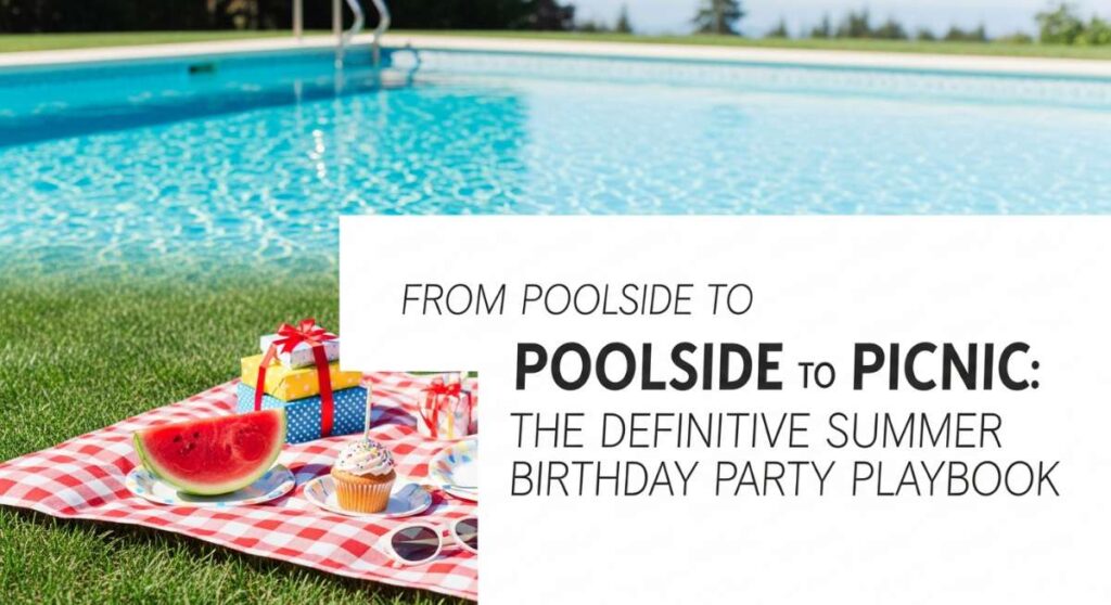 featured: from poolside to picnic: the definitive summer birthday party playbook