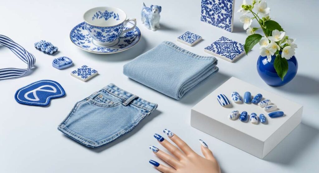 featured: from porcelain to denim: creative blue and white tutorials