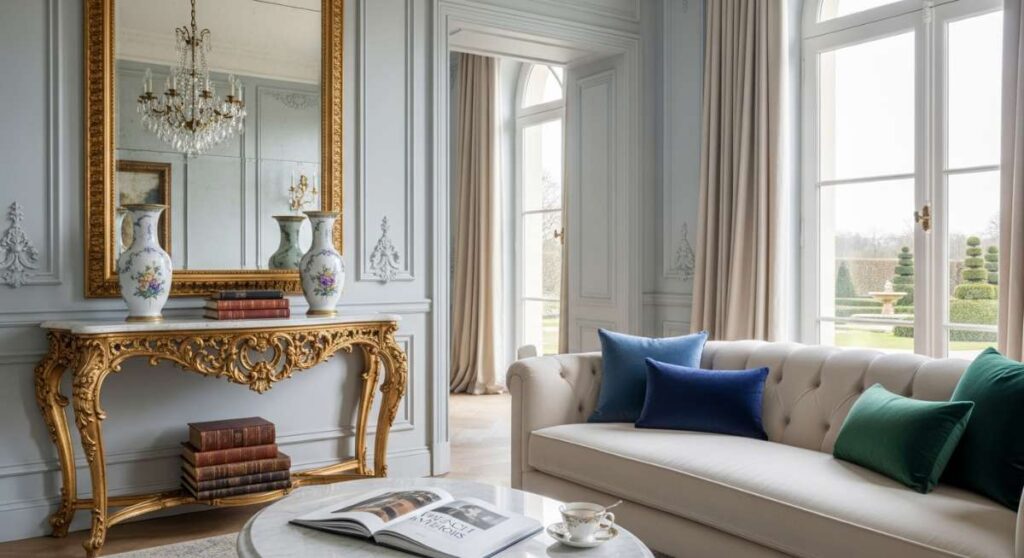 featured: from rococo to regal: the essentials of french aesthetic interiors