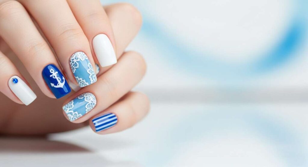 featured: from royal navy to crisp white: stunning nail designs for every occasion