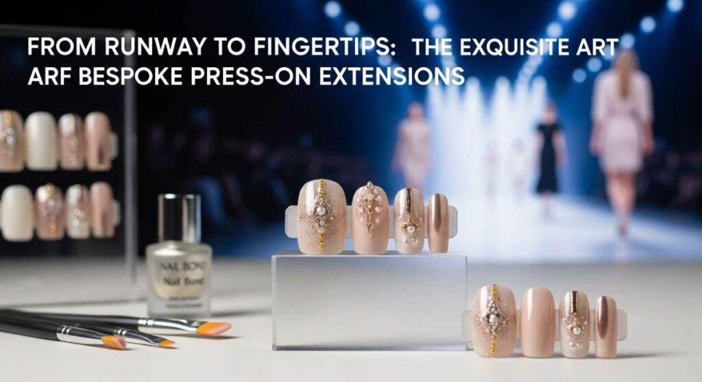 From Runway to Fingertips: The Exquisite Art of Bespoke Press-On Extensions featured: from runway to fingertips: the exquisite art of bespoke press on extensions
