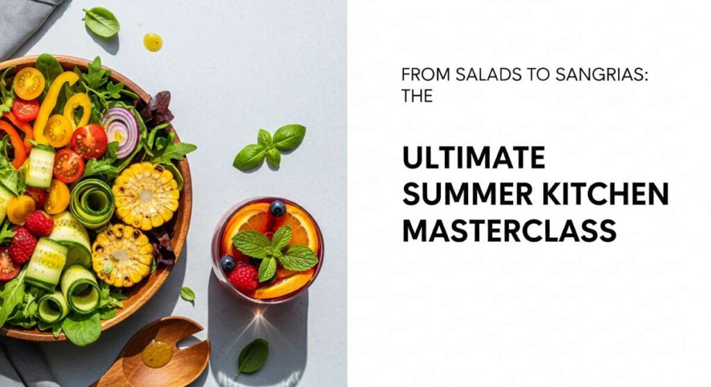 featured: from salads to sangrias: the ultimate summer kitchen masterclass