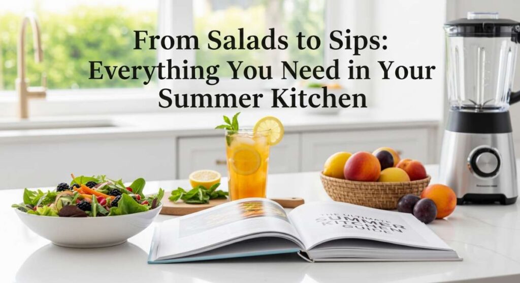 featured: from salads to sips: everything you need in your summer kitchen