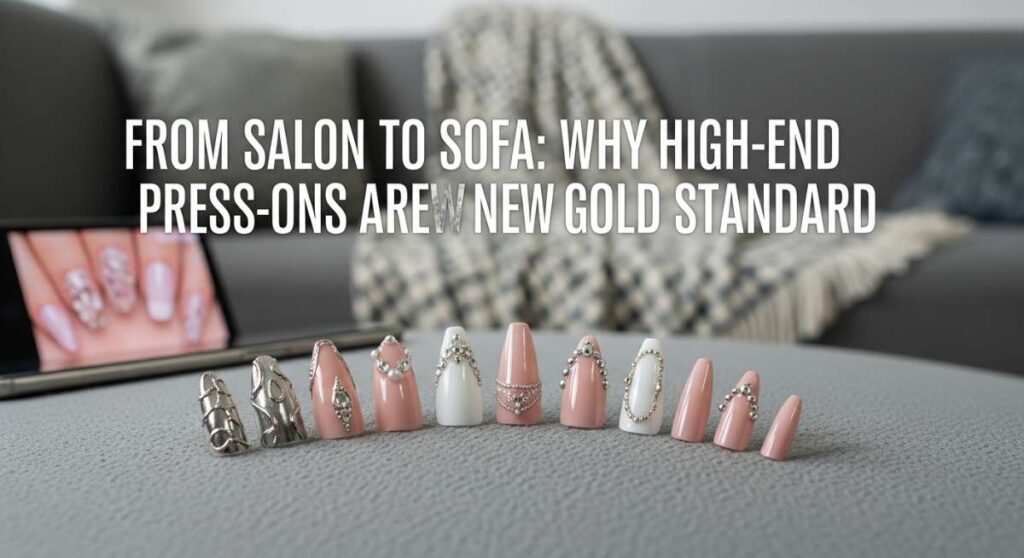 featured: from salon to sofa: why high end press ons are the new gold standard