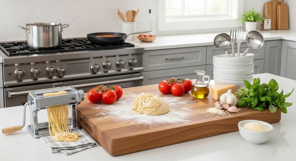 featured: from scratch to sauce: setting up your dream pasta station