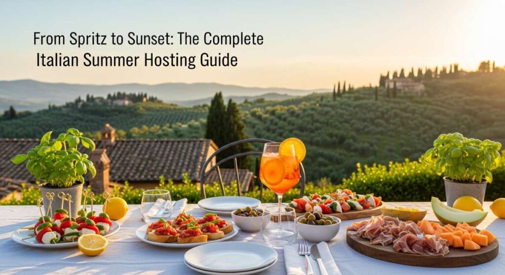 featured: from spritz to sunset: the complete italian summer hosting guide
