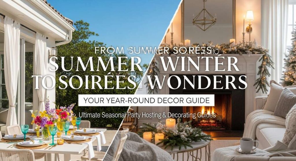 featured: from summer soirées to winter wonders: your year round decor guide