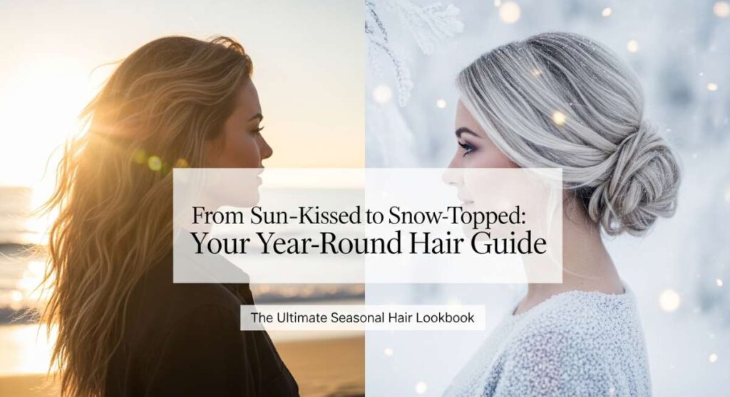 featured: from sun kissed to snow topped: your year round hair guide
