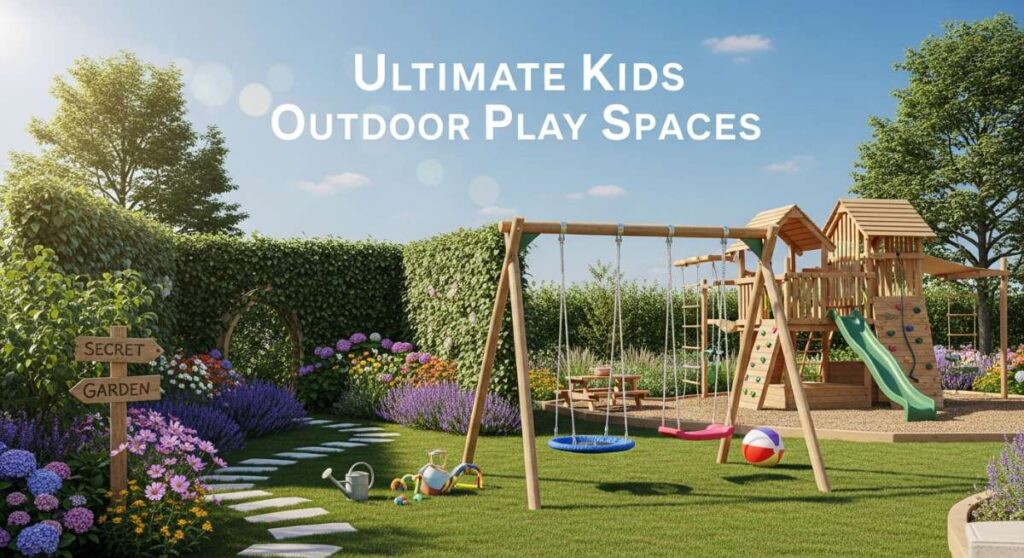 featured: from swings to secret gardens: ultimate outdoor play spaces they'll love