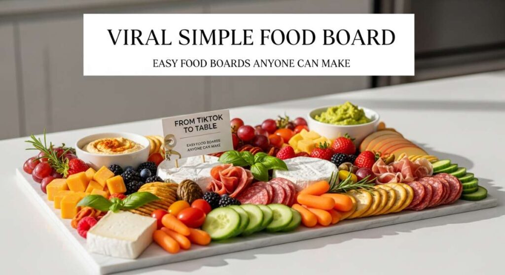 featured: from tiktok to table: easy food boards anyone can make