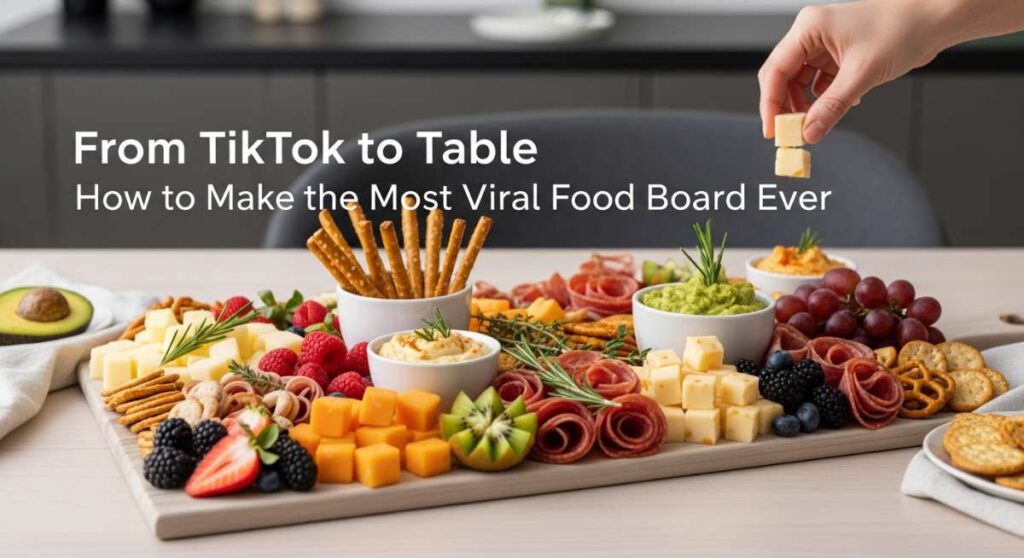 featured: from tiktok to table: how to make the most viral food board ever