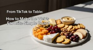 featured: from tiktok to table: how to make the web's favorite simple board