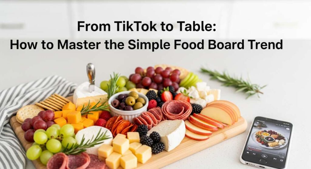 featured: from tiktok to table: how to master the simple food board trend