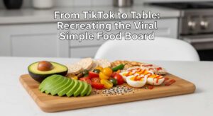 featured: from tiktok to table: recreating the viral simple food board