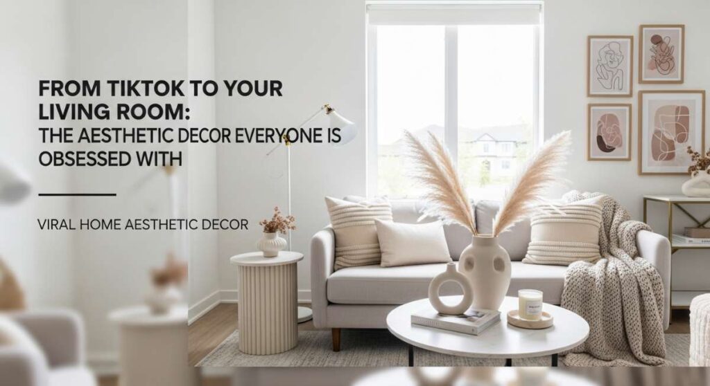 featured: from tiktok to your living room: the aesthetic decor everyone is obsessed with
