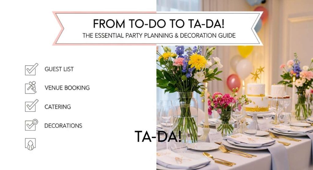 featured: from to do to ta da! the essential party planning & decoration guide