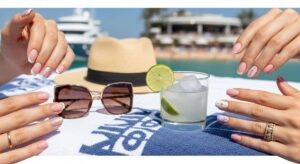 featured: from yacht to beach club: sophisticated summer manicures for the modern muse