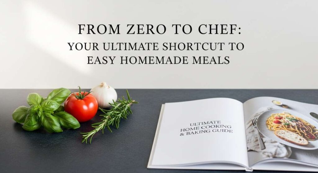 featured: from zero to chef: your ultimate shortcut to easy homemade meals