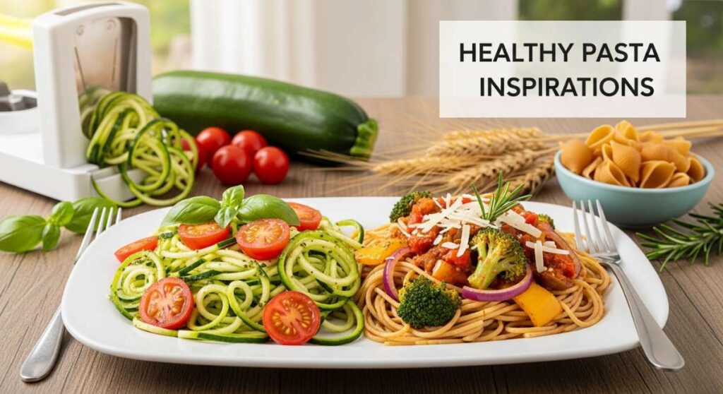 featured: from zoodles to whole wheat: healthy pasta inspiration for everyone