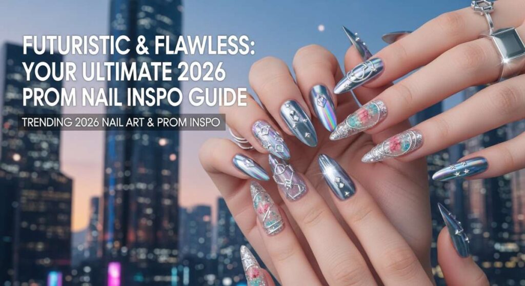 featured: futuristic & flawless: your ultimate 2026 prom nail inspo guide