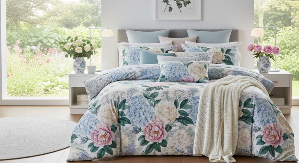 featured: garden dreams: the ultimate guide to floral bedding and decor