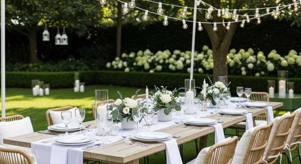 featured: garden party glam: stunning decor hacks for your next outdoor celebration
