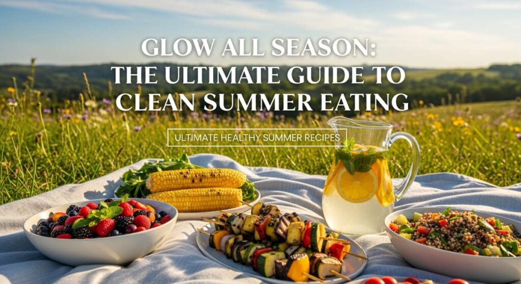 featured: glow all season: the ultimate guide to clean summer eating