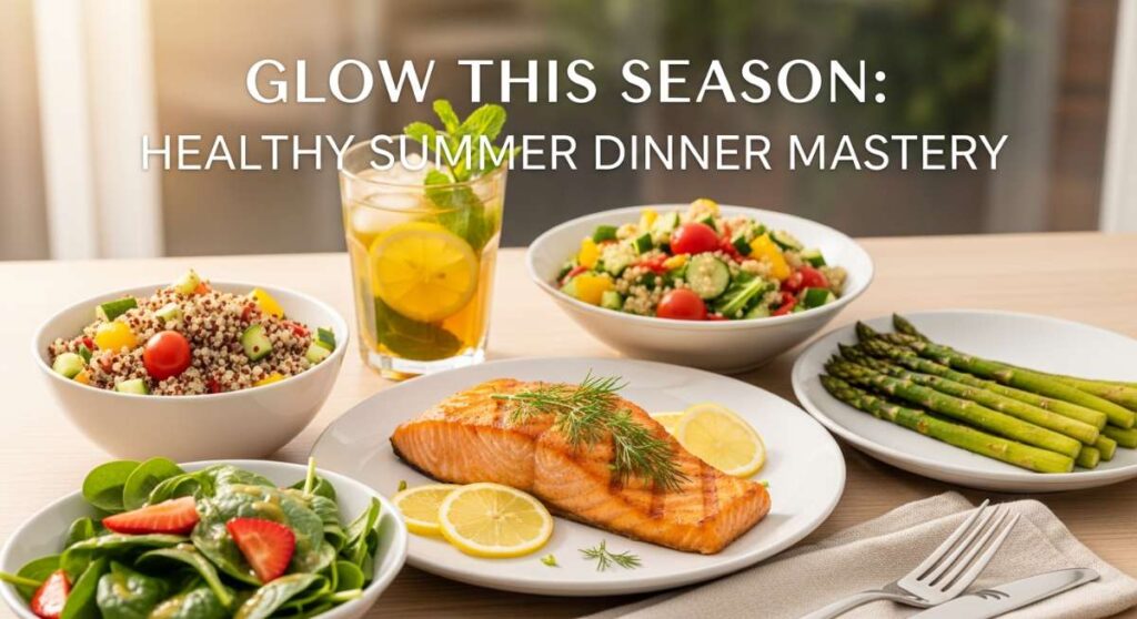 featured: glow this season: master the art of healthy summer dinners