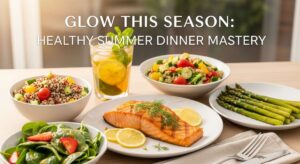 featured: glow this season: master the art of healthy summer dinners