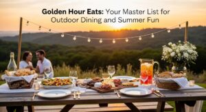 featured: golden hour eats: your master list for outdoor dining and summer fun