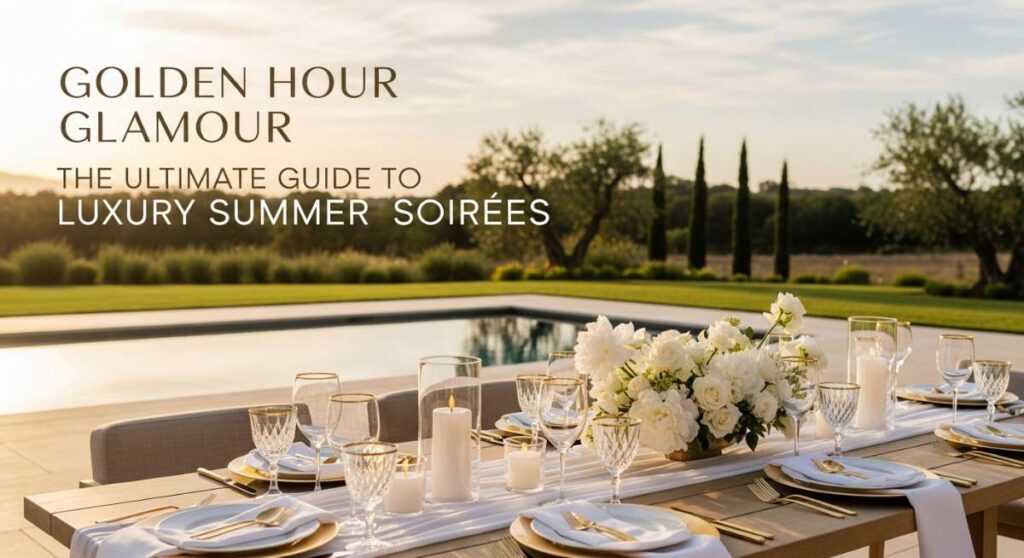 featured: golden hour glamour: the ultimate guide to luxury summer soirées