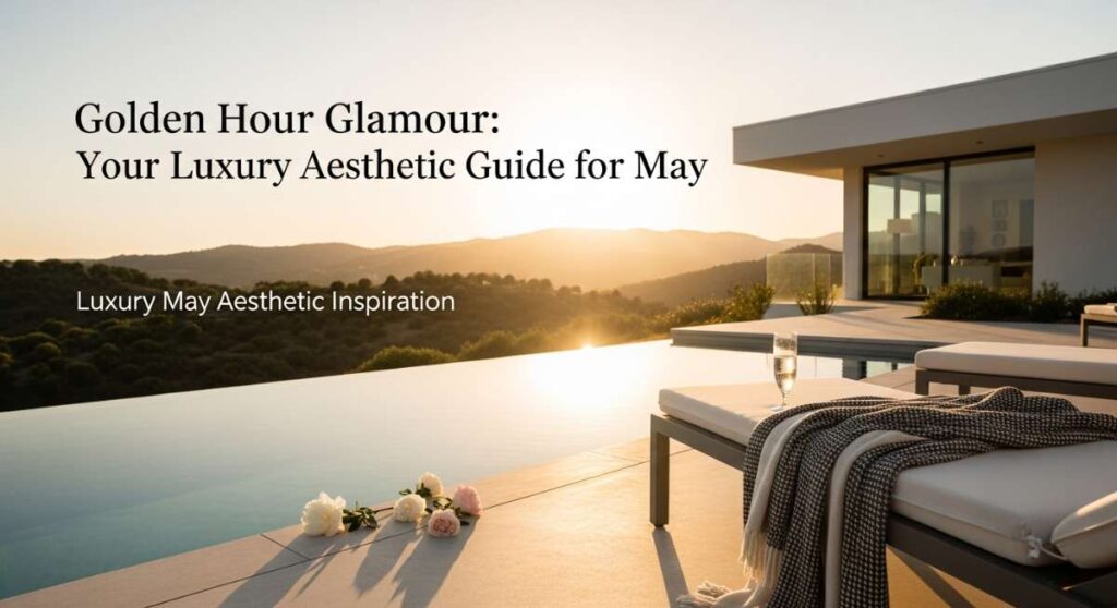 featured: golden hour glamour: your luxury aesthetic guide for may