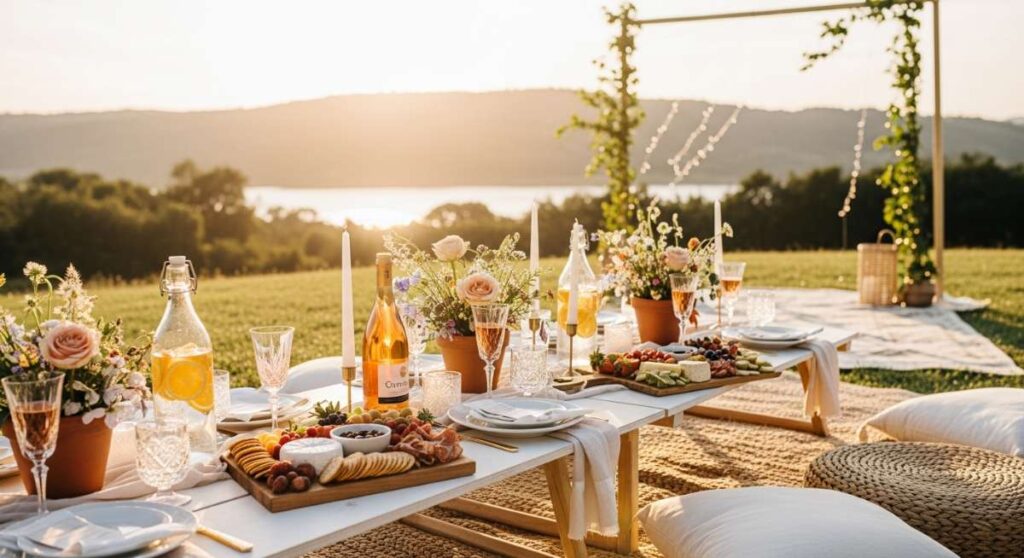 featured: golden hour goals: how to host the most instagrammable outdoor soirée