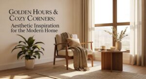 featured: golden hours & cozy corners: aesthetic inspiration for the modern home
