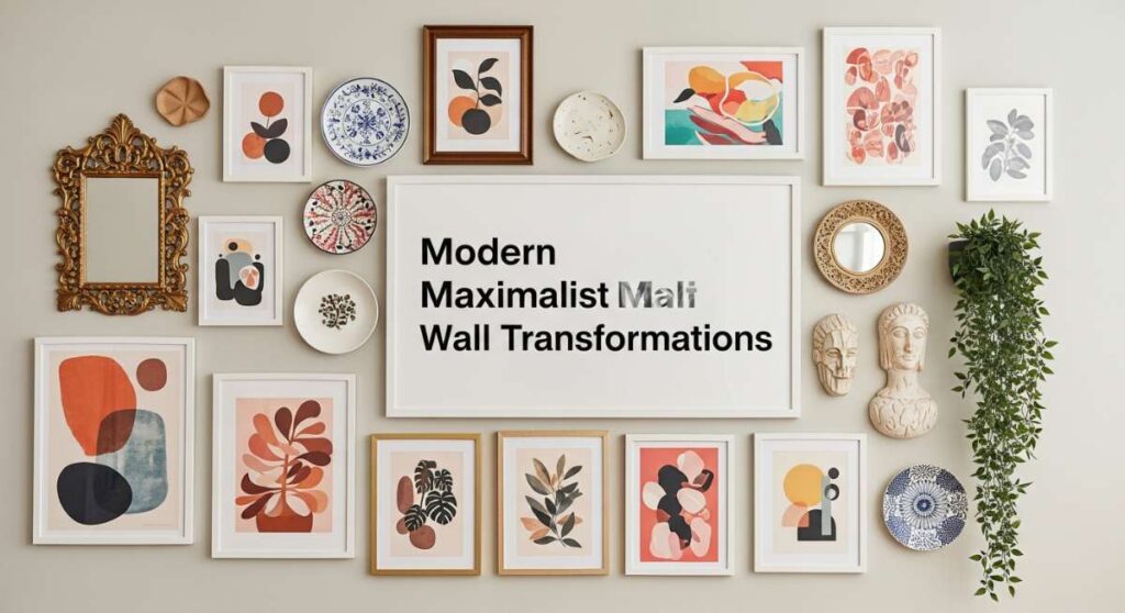 featured: goodbye minimalism: 5 ways to master modern maximalist wall transformations