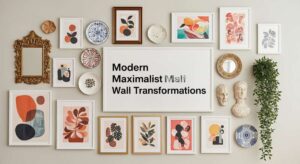 featured: goodbye minimalism: 5 ways to master modern maximalist wall transformations