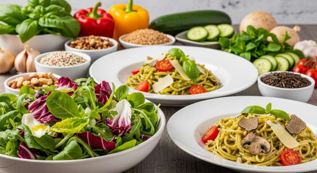featured: gourmet greens & grains: sophisticated recipes for every season