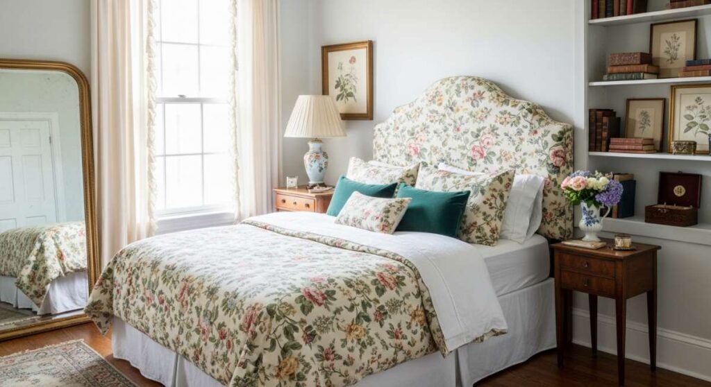 featured: grandmillennial dreams: how to master the vintage floral bedroom aesthetic