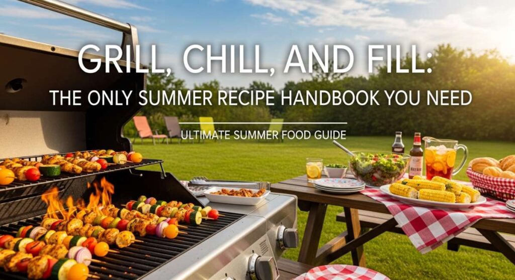 featured: grill, chill, and fill: the only summer recipe handbook you need