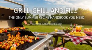 featured: grill, chill, and fill: the only summer recipe handbook you need