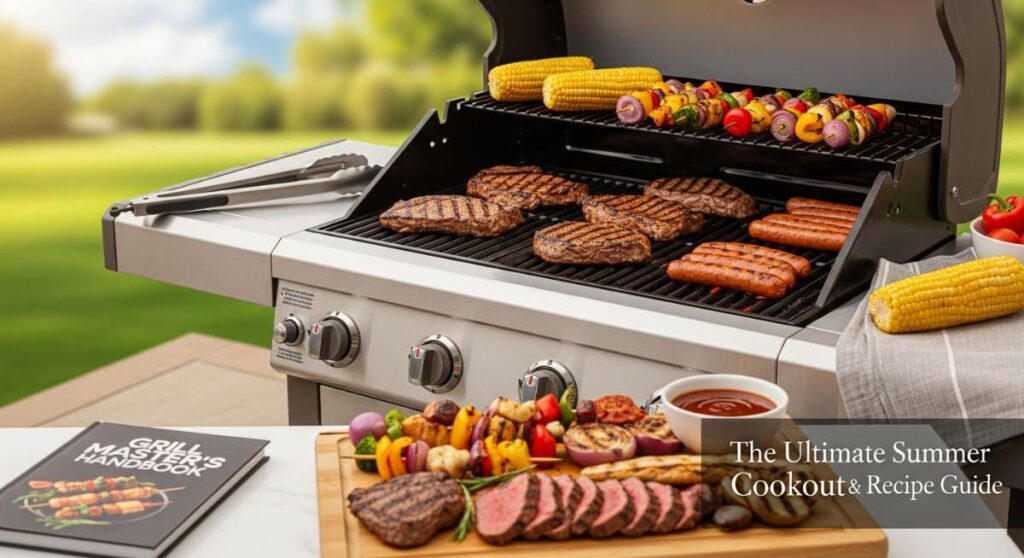 featured: grill master’s handbook: delicious recipes for your summer cookout