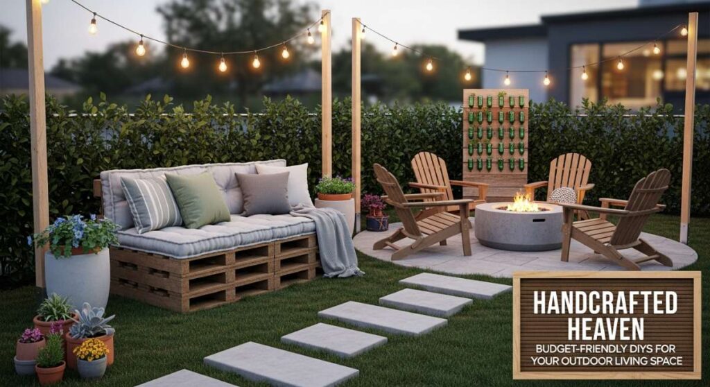 featured: handcrafted heaven: budget friendly diys for your outdoor living space