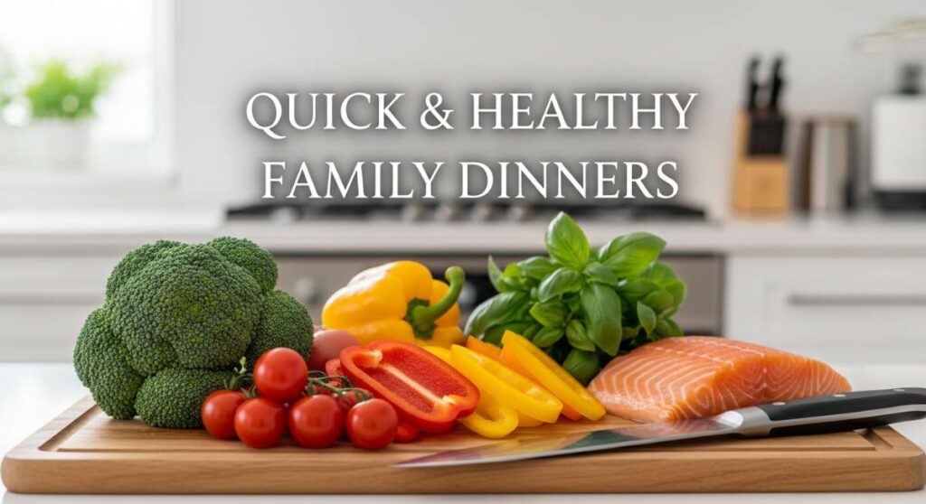 featured: healthy family dinners: fast recipes for busy weeknights