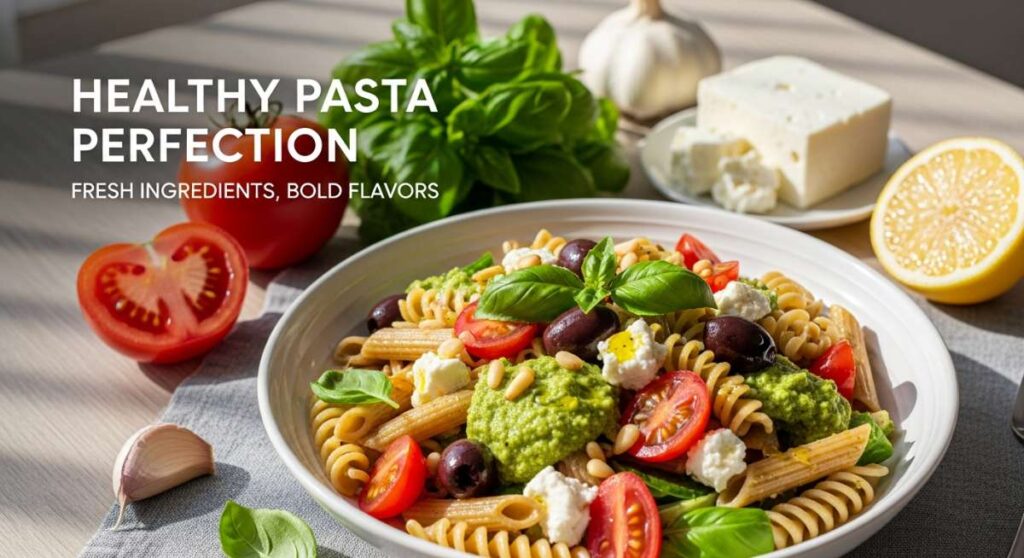 featured: healthy pasta perfection: fresh ingredients, bold flavors