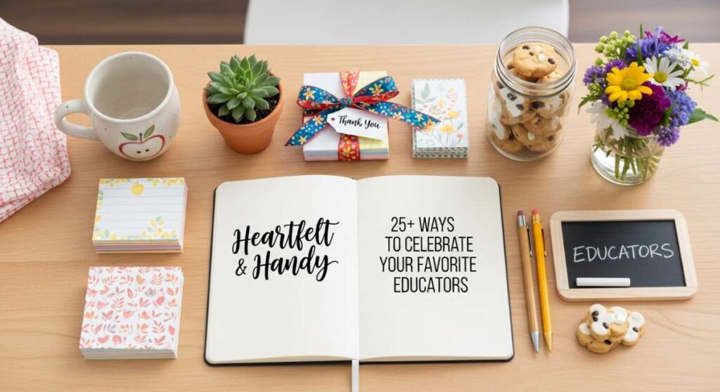 featured: heartfelt & handy: 25+ ways to celebrate your favorite educators