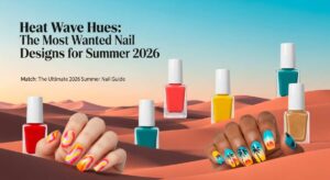featured: heat wave hues: the most wanted nail designs for summer 2026
