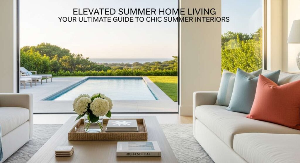 High-End Heat: Your Ultimate Guide to Chic Summer Interiors featured: high end heat: your ultimate guide to chic summer interiors