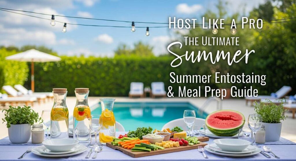 featured: host like a pro: the ultimate summer entertaining & prep blueprint